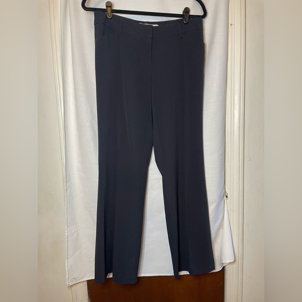 Charlotte Russe Juniors Black Boot Cut Flare Pants EUC Size 6S